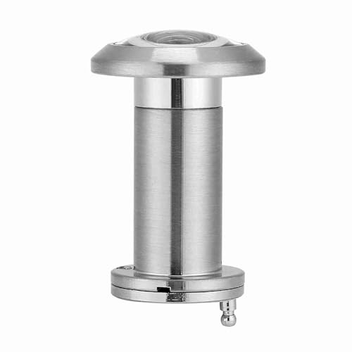 Cufaee Türzuschauer Peephole, Zinklegungsharz -Objektive 200 Grad Wide Sehwinle Tür Zuschauer, Hochleistungs -Privatsphäre Cover Peephole (Gebürstet) von Cufaee