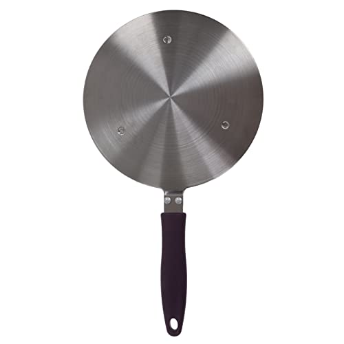 Induktion adapter platte, für Eisen topf Keramik topf Edelstahl Wärme diffusor mit lila Griff Küchen zubehör (22#) von Cufaee