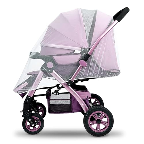 Insektenschutz Kinderwagen,Moskitonetz für Kinderwagen,Moskitonetz Kinderwagen,Mückennetz für Kinderwagen,Reißfest Moskitonetz für Buggy,Mückennetz Kinderwagen für Kinderwagen oder Autositz von Cuidongsheng