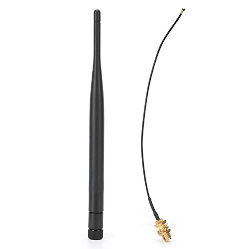2,4G / 5G Dualband-WLAN-Antenne Erhöht die Reichweite Ihres drahtlosen Geräts mit dem Verlängerungskabel des drahtlosen IPEX4-Leitungsmoduls für die NGFF M.2-Schnittstelle Netzwerkkarte von Cuifati
