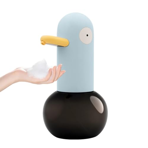 Automatischer Schaumseifenspender, Berührungsloser Cartoon-Enten-Handseifenspender, Wiederaufladbares 1800-mAh-Design, Präziser Sensor, Niedlicher Intelligenter Seifenspender für von Cuifati
