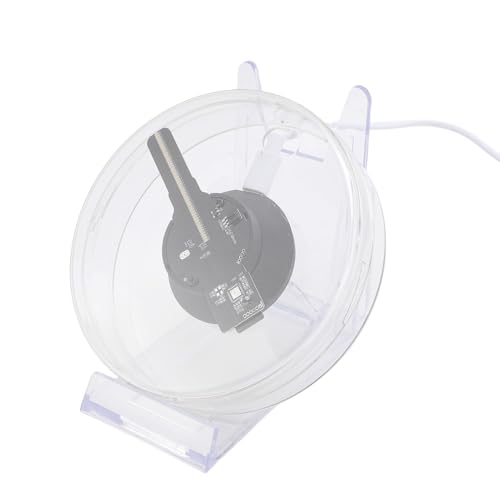 Cuifati 3D Holographic Projector, 3D -Hologramm -Fan 48 LED Perlen für Ladenferien Show von Cuifati