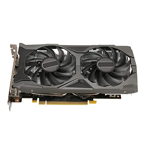 Cuifati 6 GB GTX1660S Grafikkarte, GDDR6 6 GB Gaming-Grafikkarte, 1785 MHz 192-Bit-GPU, Zubehör für Desktop-Grafikkarten, PCI Express 3.0, HDML, DP, Plug-and-Play für Gaming-PC von Cuifati