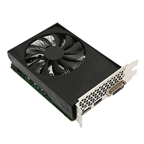 Cuifati 6G GDDR6-Gaming-Grafikkarte, FÜR GTX1660 SUPER-Grafikkarte, 192-Bit-1530-MHz-GPU, 8K-Grafikkarte mit Lüfter, PCI 3.0, HDML, DVI, DP, Upgrade-Zubehör GTX1660S von Cuifati