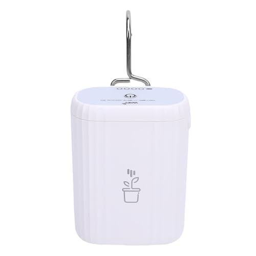 Cuifati Anlagen -Tropf -Bewässerungssystem, 1800 mAh Batterie WLAN Automatisch Wasserer für Gewächshaus für 4 Topfpflanzen von Cuifati