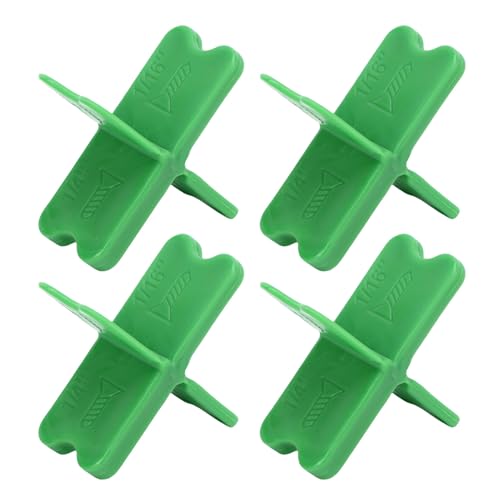 Cuifati Deck Spacer, Wiederverwendbare Genaue Abstandskontrolle 1/16in 1/8in 3/16in /4in 4pcs ABS Deck Spacer -Tool für Board von Cuifati