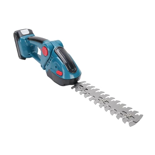 Cuifati Drahtloser Hedge -Trimmer, Handheldgrasschere 550 W Hohe Effizienz Sicher und Stabil für Hofgrünbelt (EU-Stecker) von Cuifati