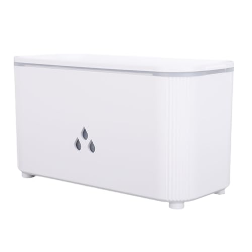 Cuifati Feuerfeuchter, ätherisches Öldiffusor Multifunktional für Yoga Studios Gaming Room (WHITE) von Cuifati