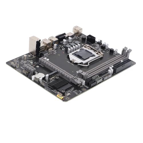 Cuifati H81M Computer-Motherboard, LGA1150 CPU Zweikanal-DDR3-Speicher USB3.0 SATA M.2 Desktop-Gaming-Motherboard, PCB-Mining-Mainboard für Computer-PC von Cuifati