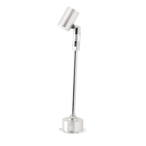 Cuifati LED Mini Indoor Spotlight, Verstellbares Kopf -Schaufenster -Scheinwerfer, Stilvolles Schrankschmucklicht für Ausstellungsregale, Gemälde, Pflanzen, Schmuck, (Warmes Licht) von Cuifati