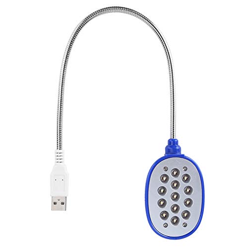 Cuifati LED Notebook Lampe, Flexibler Schreibtisch Nachtlicht Augenschutz Notebook USB Leselampe, Tisch Laptop Notebook Studienarbeit Tragbare Lesung Nachtbeleuchtung LED Buch Licht von Cuifati