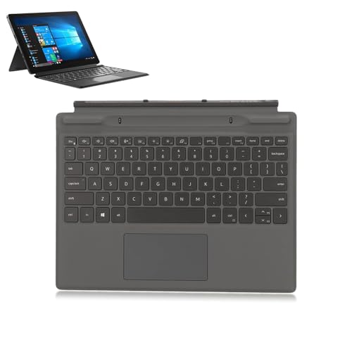 Cuifati Laptop Abnehmbare Tastatur für Latitude 7320 7310, Neue Echte Ersatz-Reise Tastatur, Nahtlose Verbindung Hintergrund Beleuchtung Tastatur mit Touchpad für für Latitude Cuifati Laptop Abnehmbare Tastatur für Latitude 7320 7310, Neue Echte Ersatz-Reise Tastatur, Nahtlose Verbindung Hintergrund Beleuchtung Tastatur mit Touchpad für für Latitude von Cuifati