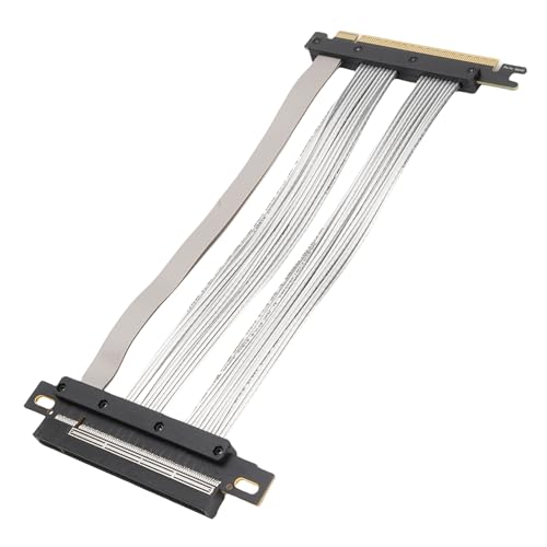 Cuifati PCIE 5.0 16x Riser -Kabel, 128gbit / S Gen 5 GPU -Verlängerungskabel, Grafikkartenverlängerungs -Steigerkabel -Kabel -Adapter für RTX4090 5090 RX8900 RX7900 Plug & Play (30cm) von Cuifati