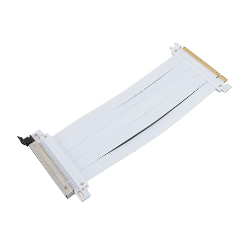 Cuifati PCIE 5.0 X16 Riser -Kabel, 128 Gbit/S Hochgeschwindigkeits -GPU -Erweiterungssteuerkabel, PCB Flexible Extension Riser -Kabel -Adapter -Stecker und -Spiel, Kompatibel mit 4.0 von Cuifati