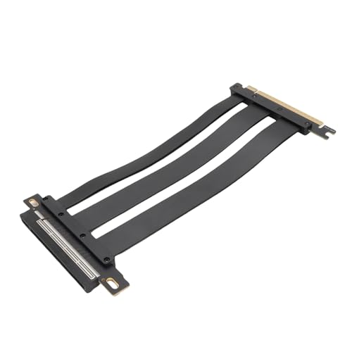 Cuifati PCIE 5.0 X16 Riser -Kabel, Gen 5 GPU -Verlängerungskabel Unterstützung Vertikaler GPU -Display, PCB Graphics -Kartenverlängerungskabel -Adapter -Stecker, Kompatibel mit RTX4090 (40cm) von Cuifati