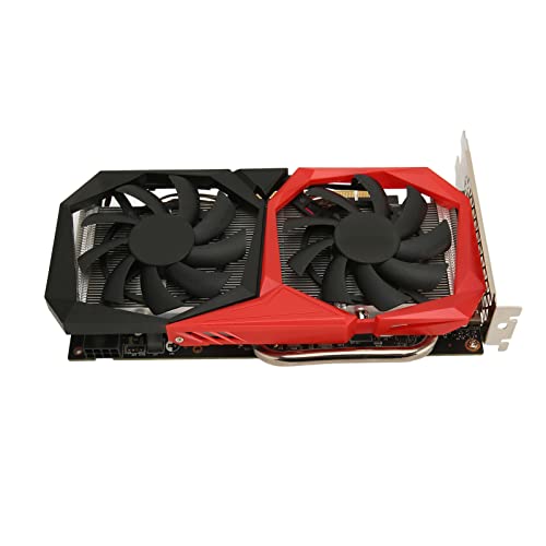 Cuifati RTX2060 Gaming-Grafikkarte, 6G GDDR6-Computergrafikkarte, 192-Bit-14000-MHz-GPU, Upgrade-Computerzubehör RTX2060, Plug-and-Play für Gaming-PC von Cuifati