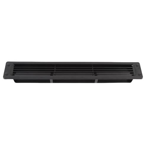 Cuifati RV -Lüftungsabdeckung, Einfache Installation Leck -resistente Breite Innere Wand RV Seitenventilabdeckung für Jagdanhänger (BLACK) von Cuifati