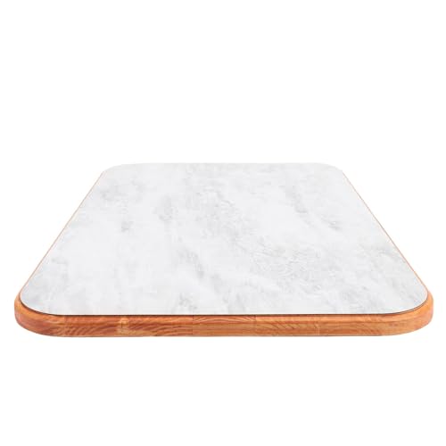 Cuifati RV Wood Tischstopp, Zarte Touchboard Top Geräumige ästhetische Farbdirektoren für Anhängercampingfahrzeuge (Grey) von Cuifati