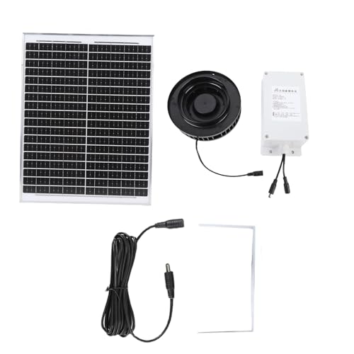 Cuifati Solardachlüfter, IP68 Rain Proof User -freundlich 430cfm Hocheffizient von Cuifati