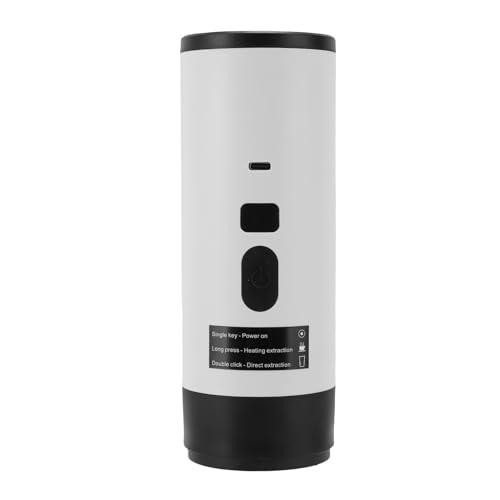 Cuifati Tragbare Kapselkaffeemaschine, Tragbare Elektrische Kaffeemaschine 72W Selbstheizung für Outdoors von Cuifati