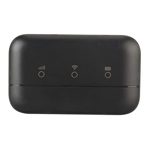Cuifati Tragbarer 4G-LTE-Router, NRadio AC1200 Dualband Entsperrter 4G-Modem-Router mit SIM-Kartensteckplatz, Unterstützt 10 Benutzer, 3000-mAh-Akku, ABS-Material Cuifati Tragbarer 4G-LTE-Router, NRadio AC1200 Dualband Entsperrter 4G-Modem-Router mit SIM-Kartensteckplatz, Unterstützt 10 Benutzer, 3000-mAh-Akku, ABS-Material von Cuifati