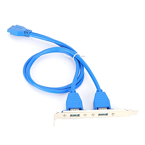 Cuifati USB-Rückwandhalterung, Erweiterungshalterung Host-Adapter, Verwendung eines Einzigen Kabels, Stabile und Effiziente Datenübertragung von Cuifati
