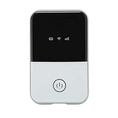 Cuifati WiFi Mobile Hotspot, Tragbarer WiFi-Router mit SIM-Karten-Slot, 4G LTE 150 Mbit/s Hohe Geschwindigkeit, Bis zu 10 Benutzer, 2100mAh Akku, WiFi Hotspot-Gerät für das Reise Auto von Cuifati