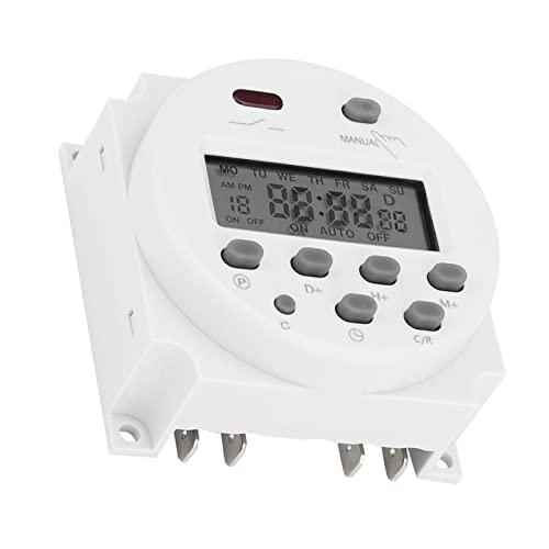 Mini Timer 12V Timer Schalter CN101A Zeitschalter LCD Digitale Mikrocomputersteuerung Power Timer Schalter DC 12V, für Werbeboxen, Geräte Elektrogeräte Mini Timer 12V Timer Schalter CN101A Zeitschalter LCD Digitale Mikrocomputersteuerung Power Timer Schalter DC 12V, für Werbeboxen, Geräte Elektrogeräte von Cuifati