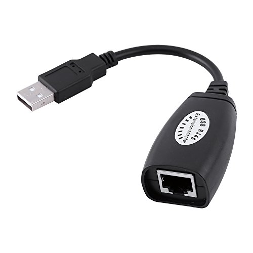 USB-zu-RJ45-Verlängerungskabel, 4 Anschlüsse USB über RJ45, USB-RJ45-Adapter, Geeignet für Cat5 / Cat5E / Cat6-Patchkabel von Cuifati