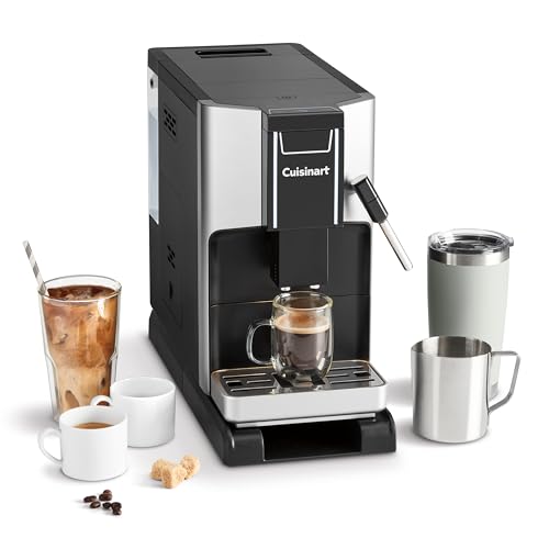 CUISINART Vollautomat: Espresso, Americano, Cold Brew auf Knopfdruck. Mit Milchaufschäumer, höhenverstellbarer Basis & Favoriten-Taste. Von der Bohne direkt in die Tasse CUISINART Vollautomat: Espresso, Americano, Cold Brew auf Knopfdruck. Mit Milchaufschäumer, höhenverstellbarer Basis & Favoriten-Taste. Von der Bohne direkt in die Tasse von Cuisinart