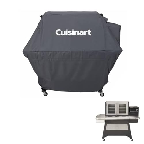 Cuisinart CGWM-081 Clermont Pellet Grill & Smoker Abdeckung, strapazierfähiges, reißfestes Polyester (Abdeckung für Clermont Pellet Grill) von Cuisinart