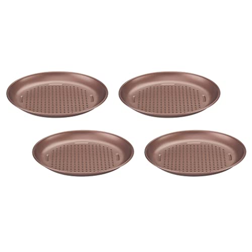 Cuisinart CMBM-4PPBZ 4-teiliges Mini-Pizza-Pfannen-Set, Bronze von Cuisinart