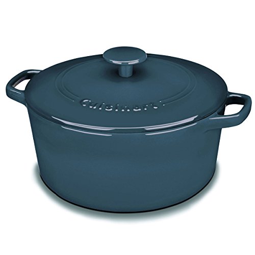 Cuisinart Chef's Classic Schmortopf aus emailliertem Gusseisen, rund, mit Deckel, Provenzalblau, 5 l Cuisinart Chef's Classic Schmortopf aus emailliertem Gusseisen, rund, mit Deckel, Provenzalblau, 5 l von Cuisinart