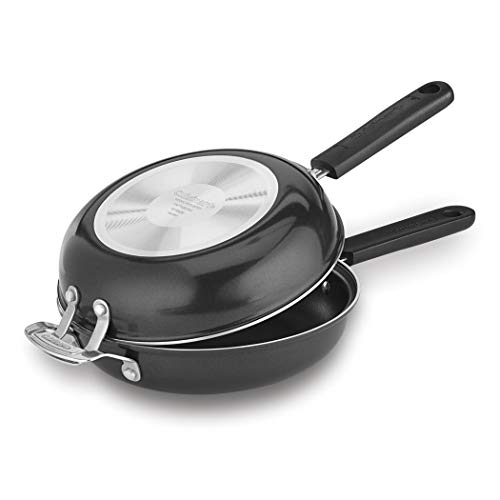 Cuisinart FP2-24BK Antihaft-Set 25,4 cm Frittata Bratpfanne mit Antihaftbeschichtung, Aluminium, Schwarz Cuisinart FP2-24BK Antihaft-Set 25,4 cm Frittata Bratpfanne mit Antihaftbeschichtung, Aluminium, Schwarz von Cuisinart