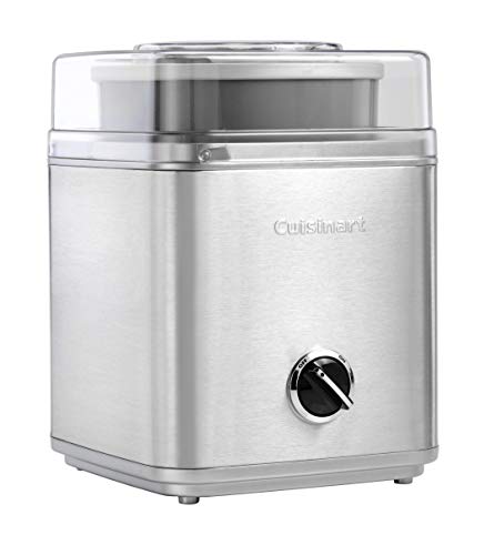 Cuisinart Eismaschine Ice Cream Deluxe, 2 L Fassungsvermögen, Edelstahl, ICE30BCE von Cuisinart