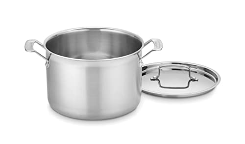 Cuisinart MCP66-24N MultiClad Pro Dreilagige 8 Quart Bratpfanne, Suppentopf mit Deckel von Cuisinart