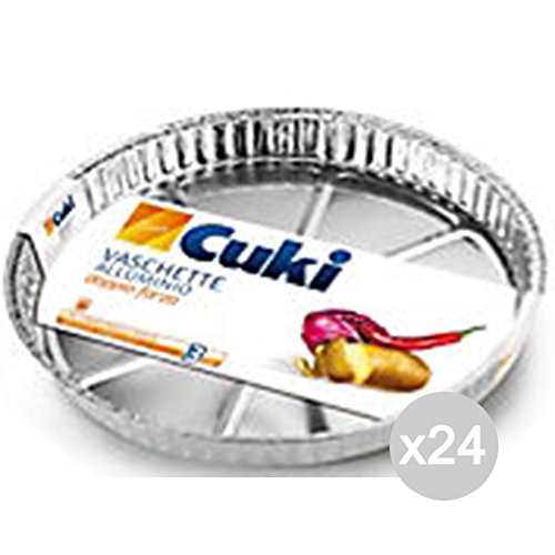 Cuki Mikrowellen-Badewanne X10 Crostate Cartoncon, Vorbereitung von Dei Cibi und Küche, 24 Stück von Cuki