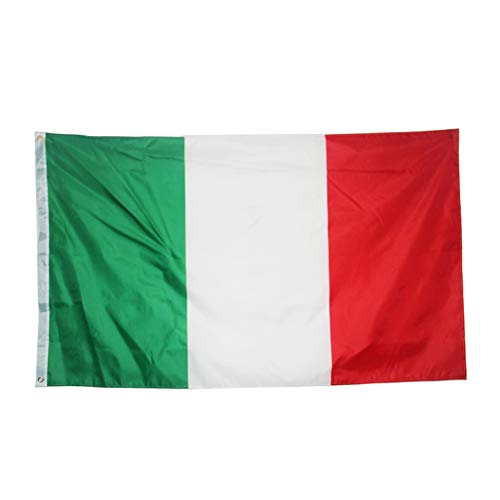 Große Flagge Große Italien-Flagge Banner Polyester Gedruckt Italien Nationalflagge Mit Messingösen 90x150cm von Culer
