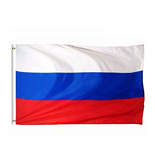 Große Flagge Große Russland-Flagge Banner Polyester Gedruckt Russland Nationalflagge Mit Messingösen 90x150cm von Culer