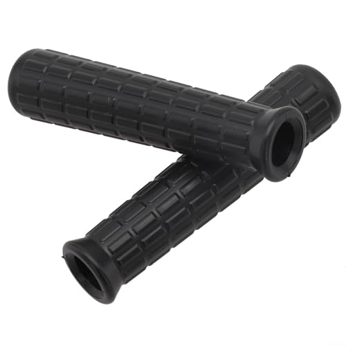 2 Stück Schubkarrengriffe Gummi schwarz Rundloch Rohre Ersatz Griffe rutschfeste Gummiabdeckung Werkzeug rutschfest und stoßdämpfend (114 x 16 mm) von CulinaBlend