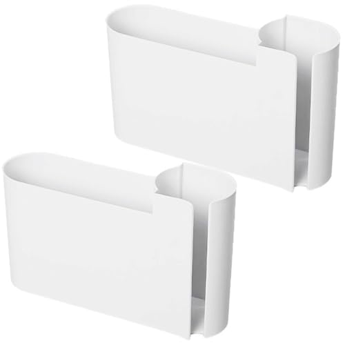 Culinavog 2 Stück Küchenschranktür Aufbewahrungsbox-Wandmontierte Gegenstände Organizer, Elbstklebendes Schranktür Organizerfür Kühlschrank,Schrank,Badezimmer,Schrank,Weiß Culinavog 2 Stück Küchenschranktür Aufbewahrungsbox-Wandmontierte Gegenstände Organizer, Elbstklebendes Schranktür Organizerfür Kühlschrank,Schrank,Badezimmer,Schrank,Weiß von Culinavog