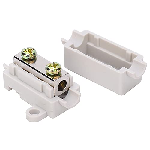 Culnflun 10pcs Inline -Anschlussanschluss Box T Typ Kabeldraht Elektrischer Tischler ZK1106 400 V 60A für Deckenleuchten Verkabelungsschalter Kabel Elektro von Culnflun