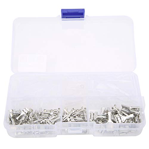 Culnflun 150pcs Isolierte Crimp -Klemmen Elektrikdrahtanschlüsse Sortiment Kit Iron Material Boxed Package für Automobilkabel und Eigenheim -Elektroprojekte Culnflun 150pcs Isolierte Crimp -Klemmen Elektrikdrahtanschlüsse Sortiment Kit Iron Material Boxed Package für Automobilkabel und Eigenheim -Elektroprojekte von Culnflun