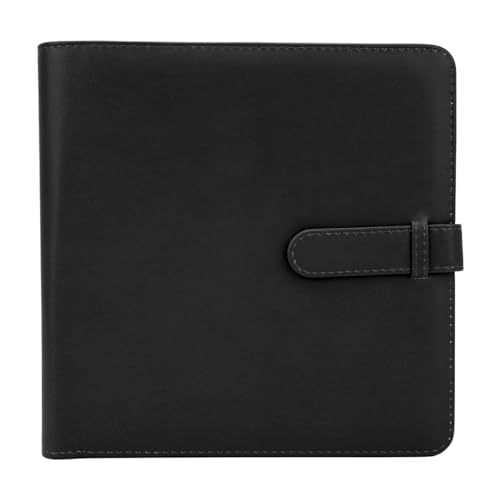 Culnflun 288 Pocketings Fotoalbum für 12 11 3 Zoll Großkapazität Multifunktion PU Leder Fotoalbum für Hochzeiten Engagements Graduationen Babyfotos usw. (Black) von Culnflun