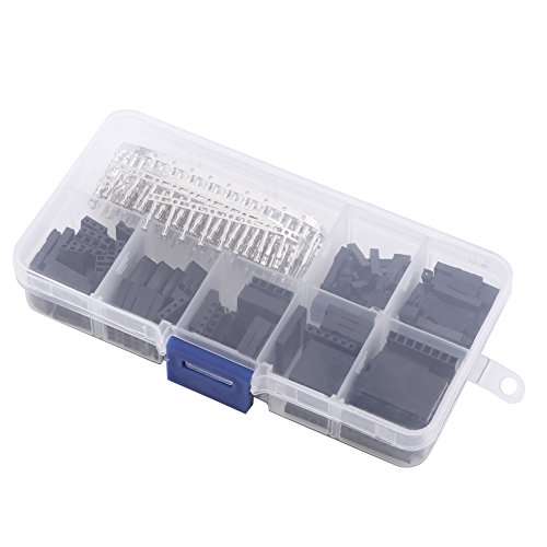 Culnflun 310-teiliges Stecker-Buchsen-Überbrückungsdraht-Stiftleisten-Steckergehäuse-Set, Elektronik-Set, ideal für Steckbrett-Verbindungen, Heimelektronik-Prototyping Culnflun 310-teiliges Stecker-Buchsen-Überbrückungsdraht-Stiftleisten-Steckergehäuse-Set, Elektronik-Set, ideal für Steckbrett-Verbindungen, Heimelektronik-Prototyping von Culnflun