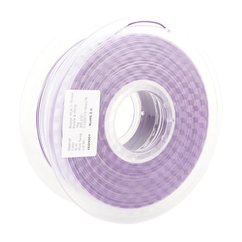 Culnflun 3D -Drucker -Pla -Filament Dual Color Purpur Weiß Glattes drucken seidiges Erscheinungsbild Premium -Drucker -Filament für Handwerkdekoration Modellierung Culnflun 3D -Drucker -Pla -Filament Dual Color Purpur Weiß Glattes drucken seidiges Erscheinungsbild Premium -Drucker -Filament für Handwerkdekoration Modellierung von Culnflun