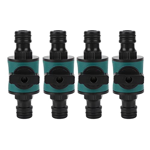 Culnflun 4pcs Schlauch Schnellanschluss Kunststoff Leckage Proof Dual Head Gartenschlauchadapter für Bewässerungssystem von Culnflun