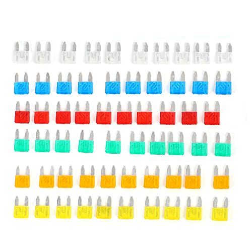 Culnflun 60Pcs Car Mini Palstic Silver Blade Type Car Interior Parts for Auto Protection Culnflun 60Pcs Car Mini Palstic Silver Blade Type Car Interior Parts for Auto Protection von Culnflun