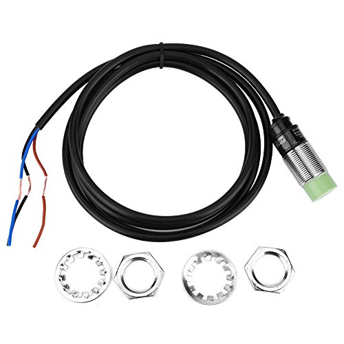 Culnflun Berm PR18 8DN Proximity Switch Induktiv 3 Kabel ohne NPN -Sensorhalle -Erfassungsschalter 10 30VDC mit 8 -mm -Erkennungsentfernung für Sicherheitsausrüstung Automatisierte von Culnflun