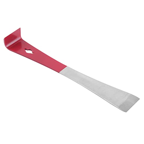 Culnflun Bienenstockschaber Schwerlast -Bienenzucht -Tool für Wachspropolis Entfernung Rot Silber 25 cm 1pc von Culnflun